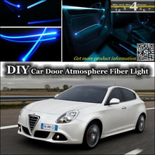 Luz de ambiente EZA interior para Alfa Romeo Giulietta 940 AR, banda de luces de fibra óptica, ajuste de iluminación de Panel de puerta 2024 - compra barato