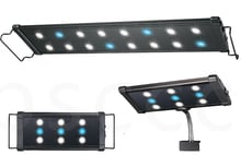 Iluminação led para aquário, lâmpada com suporte extensível, 110-240v 2024 - compre barato