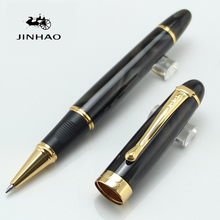 JINHAO X450 Зеленая Мраморная и Золотая шариковая ручка, канцелярские принадлежности, школьные и офисные принадлежности, роскошные ручки для письма, подарочные ручки 2024 - купить недорого