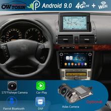 Radio con GPS para coche, reproductor con Android 1024, 7 pulgadas, IPS, 600x9,0, 8 núcleos, 4GB de RAM + 64GB de ROM, DVD, DSP, loro, BT, Adas, para Toyota Avensis 2003-2009 2024 - compra barato