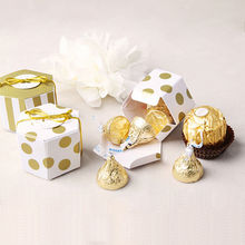 1pcs Chocolate Boxes Food Container Favour Bags Packaging Party Portable Sweet Wedding Candy Box  Gift box Cute Covers 2024 - buy cheap