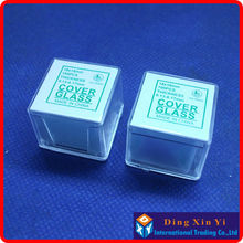 4 cajas de vidrio con cubierta de 400 Uds (18X18mm)+ 2 cajas de diapositivas de microscopio de 100 uds, microdeslizantes (25,4x76,2mm) 2024 - compra barato