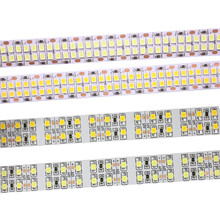 Tira de luces LED SMD2835, 240/480LED/m, 12V, 5m, no impermeable, Flexible, doble fila, 2835 blanco 2024 - compra barato