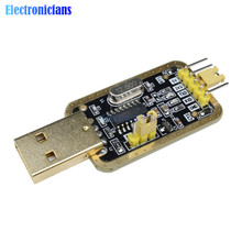CH340G RS232 to TTL Module Upgrade USB to Serial Port CH340 Module Instead Of PL2303 In Nine Brush Small Plates 3.3V/5V 2024 - buy cheap