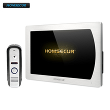 Homsecur 7 "hands-free ahd sistema de chamada de telefone de entrada de porta de vídeo com câmera de liga de alumínio BM717HD-S + BC021HD-S 2024 - compre barato