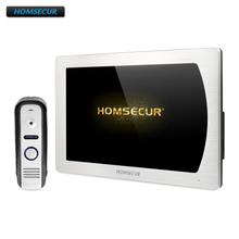 HOMSECUR-Sistema de videoportero AHD de 7 ", manos libres, llamada telefónica con cámara de aleación de aluminio, BM717HD-S + BC021HD-S 2024 - compra barato