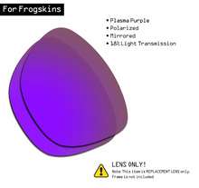 SmartVLT Polarized Sunglasses Replacement Lenses for Oakley Frogskins - Plasma Purple 2024 - buy cheap