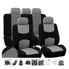 Cubiertas de asiento de automóviles cubierta de asiento de coche completo ajuste Universal Protector de asiento Interior accesorios de estilo de coche 2024 - compra barato