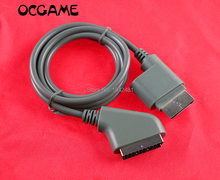 OCGAME 2 шт./лот Высокое качество Горячая 1,8 м RGB Scart видео HD кабель ТВ АВ для XBOX 360 версия высокое качество и оптовая продажа 2024 - купить недорого