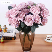 Artificial silk 1 Bunch French Rose Floral Bouquet Fake Flower Arrange Table Daisy Wedding Flowers Decor Party accessory Flores 2024 - buy cheap