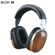 2017 original BLON B8 Wooden Stereo Bass Headset HIFI Music Monitor Headphones 3.5mm Universal Headphone For Phone Computer PC 2024 - buy cheap