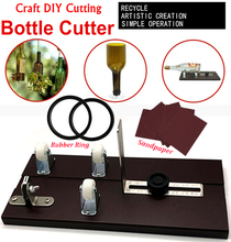 Máquina de corte preciso de copo de vinho e cerveja, 3-10mm, faça você mesmo, kit de ferramenta de corte, cortador de garrafa de vidro, liga de alumínio, corte suave 2024 - compre barato