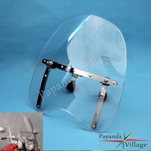 Universal Clear Motorbike Windshield Deflector Windscreen for Honda Shadow Aero 1100 ACE 750 Yamaha V Star 650 Custom Stryker 2024 - buy cheap