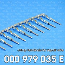 000979035E 000979034E  terminal pin automotive connector plug for repair wire AUX switch 25pcs male and 25pcs female 2024 - buy cheap