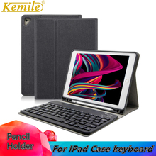 For iPad 6th 9.7 2017/2018 Case keyboard W Pencil holder Smart Stand Cover for iPad Air 3 10.5 Case For iPad mini 5 7.9 keyboard 2024 - buy cheap