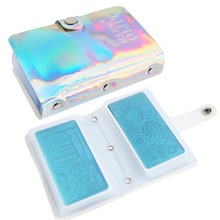 20 Slots Laser Nail Art Printing Template Card Package Nail Stamping Plate Bag Case  Folder Manicure Stamp Stencil Holder 2024 - buy cheap