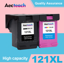 Aecteach Восстановленный картридж для принтера HP 121 121XL для Deskjet D2563 F4283 F2423 F2483 F4213 F4275 2024 - купить недорого