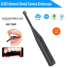 2mp 720p câmera dental intraoral endoscópio 6led usb micro-verificação inspeção oral em tempo real inspecionar câmera otoscopio dente câmera 2024 - compre barato