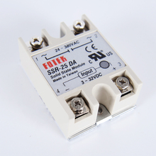 Solid State Relay SSR-25DA 25A Actually 3-32V DC TO 24-380V AC SSR 25DA Relay Solid State 2024 - buy cheap