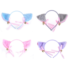 Cute Head Hoop Hairpinn Toy Gift Cosplay Anime Costume Party Gift Headdress Headwear Kawaii Cat Ears Bell Bow Bowknot 2024 - buy cheap