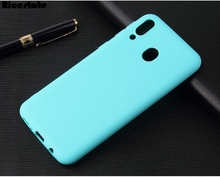 Candy Color Silicone TPU Case For Samsung Galaxy A40 Ultra thin Matte Soft Cover Phone case For Samsung A40 2019 2024 - buy cheap
