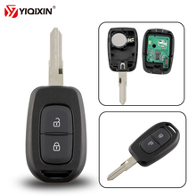 YIQIXIN 2 Button Remote Key 433Mhz 4A PCF7961M HITAG AES Chip For Renault Sandero Megane Dacia Logan Lodgy Dokker Duster 2016 2024 - buy cheap