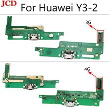 JCD New 3G 4G Y3ii Y3 2 Charger Port Board For Huawei Y3-2 Y3-II USB Dock Charging Port Data Transfer Connector Flex Cable 2024 - buy cheap