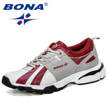 BONA 2019 New Designer Classics Style Men Running Shoes Outdoor Sneakers Man Trainers Jogging Shoes For Men Athletic Shoes Male 2024 - buy cheap