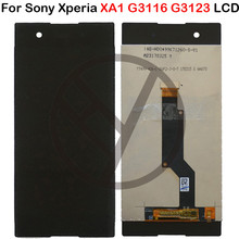 For Sony Xperia XA1 LCD Display Touch Screen Digitizer Assembly + Frame G3116 G3121 G3112 For Sony XA1 Lcd touch 2024 - buy cheap