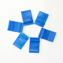 Free Shipping 300pcs/lot (2.5cmx3.5cm) Blue Resealable Plastic Bag Ziplock Packaging Bags PE Zip Lock Bags thickness:0.2mm 2024 - buy cheap