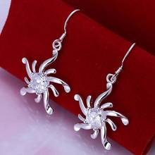 fashion jewelry Earring For Women,  Plated Earrings Inlaid Screw Earrings E213 /TDAZCLKL MQPUEOES silver color 2024 - buy cheap