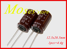 350v 33uf 100% Original new NCC Electrolytic Capacitor capacitance Radial 13x20mm 16x20mm 2024 - buy cheap