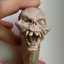 Em branco 1/6 escala zumbis monstros fantasma cabeça esculpir sem pintura caber 12 "figura 2024 - compre barato