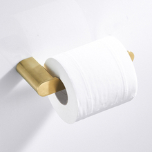 Soporte de Oro pulido para papel de cocina, accesorio negro mate para baño, soporte de papel para luz de pared para baño, Portarrollos de papel higiénico 2024 - compra barato