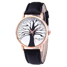Hot Fast Shipping Tree Pattern Fashion Luxury Women's Quartz Wrist Watch Fashion Casual Leather Strap Women Watches Relogio  #20 2024 - buy cheap