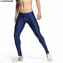 GANYANR Brand Compression Running Tights Fitness Leggings Men Yoga Gym Sport Pants Spandex Sexy Sweat Athletic Nylon Basketball 2024 - buy cheap