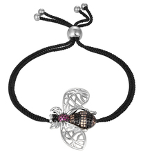 Zlxgirl-pulsera de zirconia cúbica ajustable de cobre para mujer, brazalete de abeja contra insectos y joyas, accesorios para parejas 2024 - compra barato