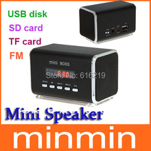 Portable HIFI Mini Speaker MP3 Player Amplifier Micro SD TF Card USB Disk Computer Speaker with FM Radio 2024 - buy cheap