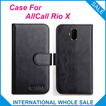 Original AllCall-funda Rio X, 6 colores, carcasa de cuero de calidad exclusiva para AllCall Rio X, funda de teléfono 2024 - compra barato