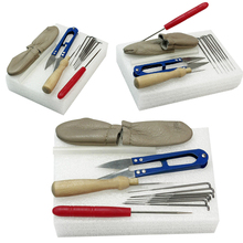 1 conjunto de agulhas felting starter kit lãs feltro ferramenta diy artesanato esteira + agulhas acessórios 2024 - compre barato