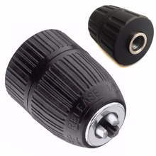 Mais novo preto 13mm 1/2 "x 20 unf montagem keyless broca mandril para bosch makita brocas ferramenta acessórios 2024 - compre barato