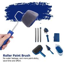 8pcs Seamless Color Box Packaging Wall Paint Runner Roller Painting Brush Tools Household Use Wall Decorative DIY  Brushes Set 2024 - buy cheap