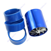 A31 Hot Sale Blue F1-Z Double Supercharger Fuel Gas Saver Fan Universal Turbine Turb Air Intake 2024 - buy cheap