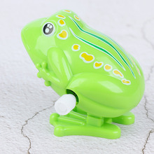Детская заводная игрушка, Мини Милая пластиковая прыгающая лягушка, детские игрушки, заводная игрушка для прыжков, Классические игрушки 2024 - купить недорого