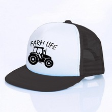 Country Hen Life Letter Print Baseball Cap Unisex Animal Chicken Flat Hip Hop Hat Casual Tractor Breathable Snapback Caps YF123 2024 - buy cheap