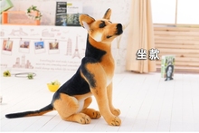 stuffed toy about 40cm wolfhound dog shepherd plush toy doll birthday gift b0764 2024 - buy cheap