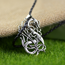 Nordic Viking Amulet Pendant Necklace Large Dragon Scandinavia Viking Nordic Talisman Pendant Amulet Pendant Necklace 2024 - buy cheap