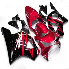 Custom motorcycle cowl for CBR 954RR 2002-2003 CBR954 RR 02 03 ABS Plastic Fairings+Botls+red black bodywork 2024 - buy cheap