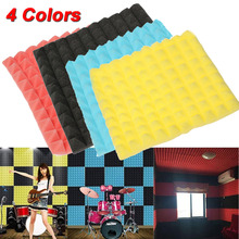 500x500x55mm Soundproof Foam Acoustic 1PC Soundproofing Acoustic Studio Sound Absorption Pyramid Studio Sound Absorb Foam 2024 - buy cheap