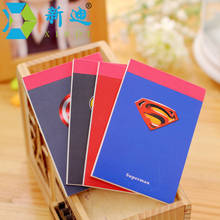 New 2018 Korean Stationery Creative Cartoon 40 Pages Hero Theme Scratch Pad Daily Memos Notebook 9.1*6.2CM Small Book 2024 - buy cheap
